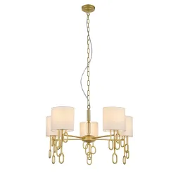 Подвесная люстра Indigo Amali 13026/5P Gold V000479
