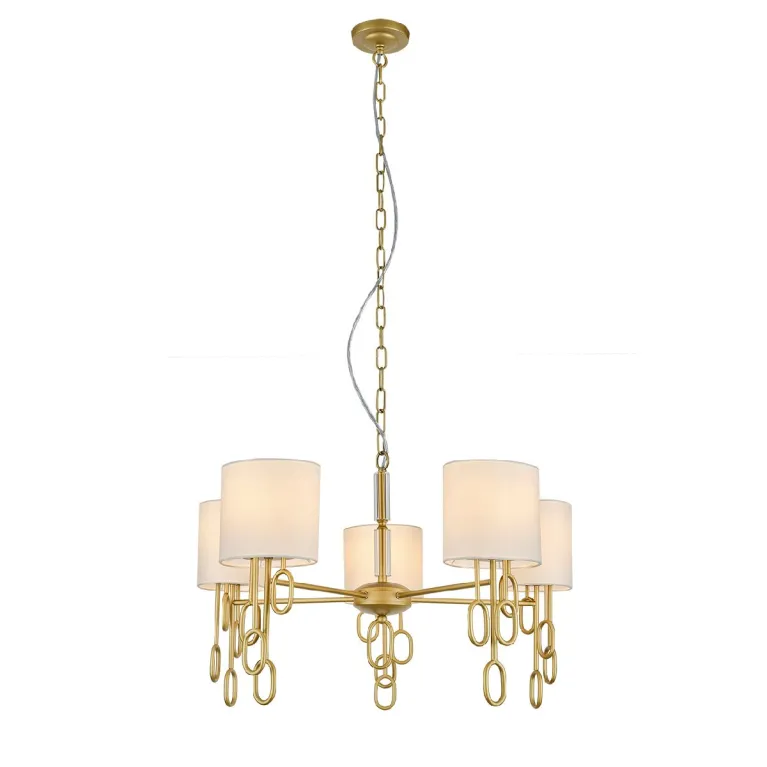 Подвесная люстра Indigo Amali 13026/5P Gold V000479
