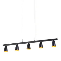 Подвесной светильник Delight Collection 184 P0184-5A black/gold