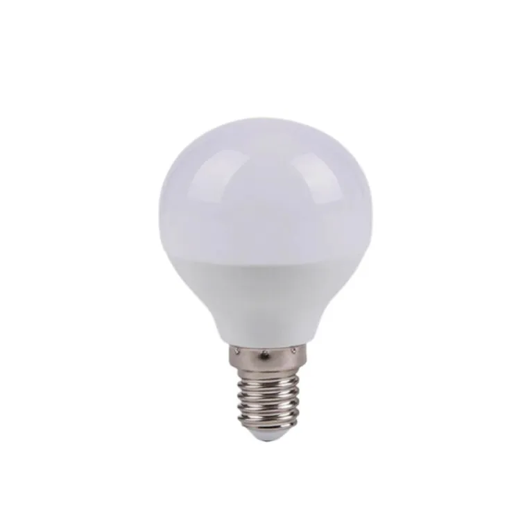 Лампа светодиодная Elvan E14 7W 4000К опал E14-7W-4000К-P45