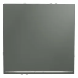 Проходной переключатель одноклавишный с подсветкой Voltum S70 VLS010406