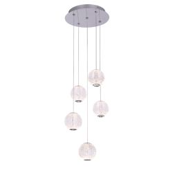 Подвесной светильник Delight Collection MD20001012 MD20001012-5A chrome