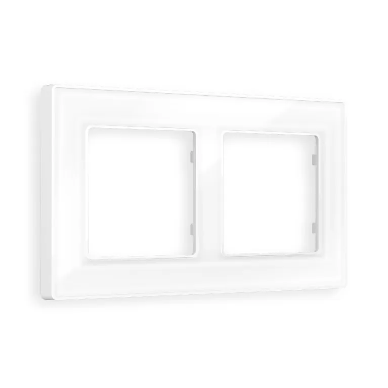 Рамка двухместная Ambrella Volt Arctic AF580102