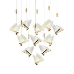 Подвесной светильник Delight Collection Butterfly OM8201008-11 rose gold