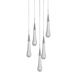 Подвесной светильник Delight Collection Pour MD2060-5A satin nickel
