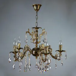 Подвесная люстра Ambiente Granada 2118/5 PB Tear drop