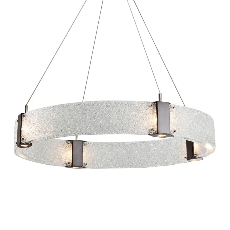 Подвесной светильник Delight Collection Parallel Ring D8028P/R/D800 black/white