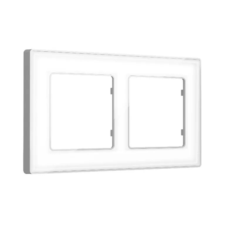 Рамка двухместная Ambrella Volt Arctic AF580132