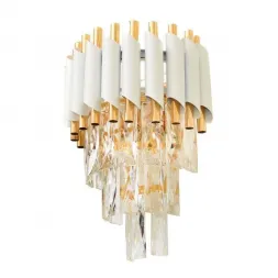 Настенный светильник Lumina Deco Funneli LDW 6003-2 WT+F.GD