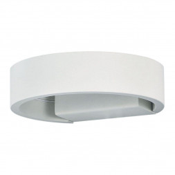 Настенный светодиодный светильник Ideal Lux Zed AP1 Round Bianco