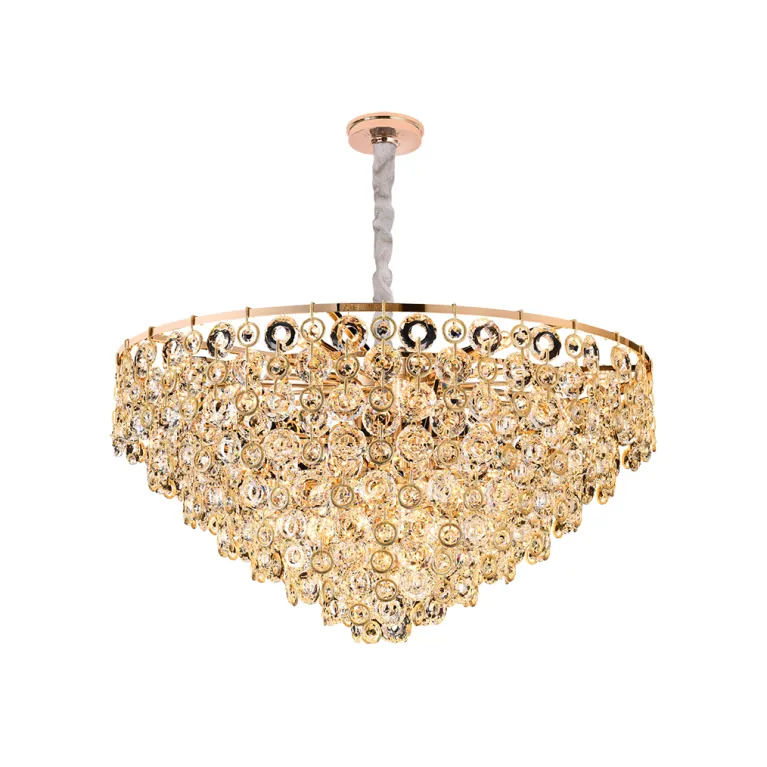 Подвесная люстра Newport 5265+16/C gold М0070029