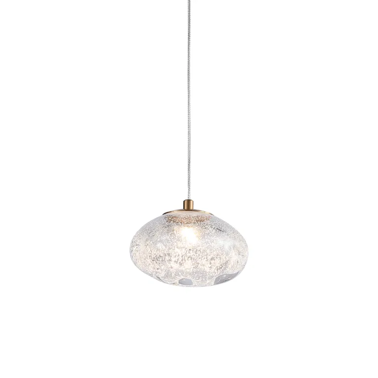 Подвесной светильник Delight Collection P98065-1S antique brass