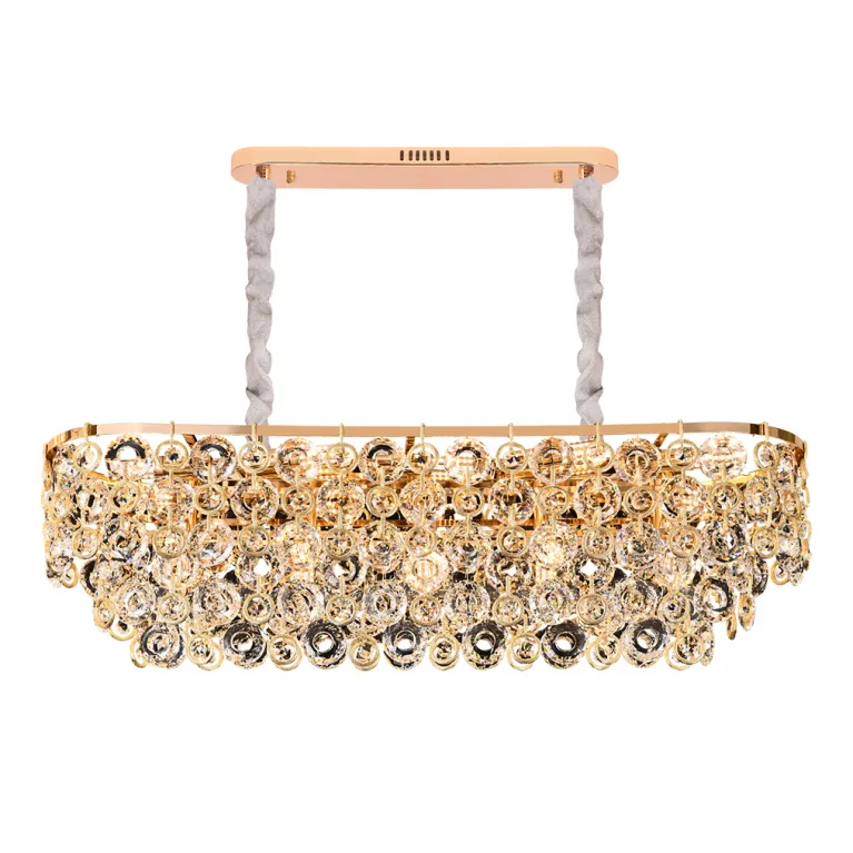 Подвесная люстра Newport 5265+10/S gold М0070030