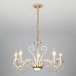 Подвесная люстра Eurosvet 60090/5 золото