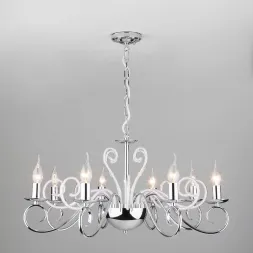 Подвесная люстра Eurosvet 60090/8 хром