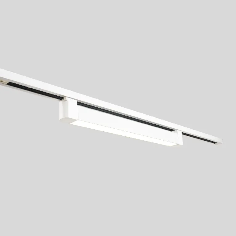 Трековый однофазный светильник Crystal Lux CLT 0.31 010 18W WH M4000K