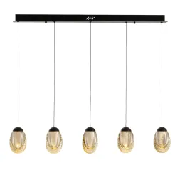 Подвесной светильник Delight Collection MD25090022-5B matt black/champagne