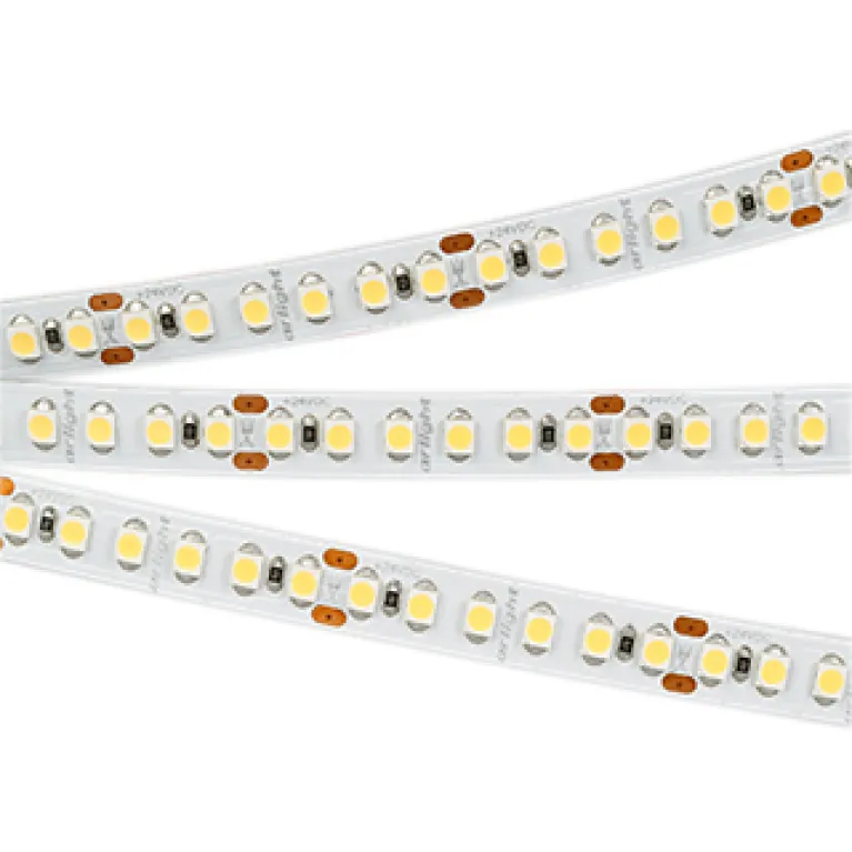 Светодиодная лента Arlight RT-A180-8mm 24V Warm3500 (14.4 W/m, IP20, 3528, 5m) 040549