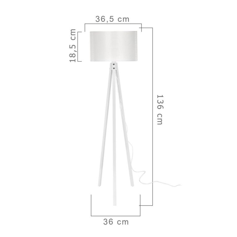 Торшер Toplight Sarah TL1618S-01WH