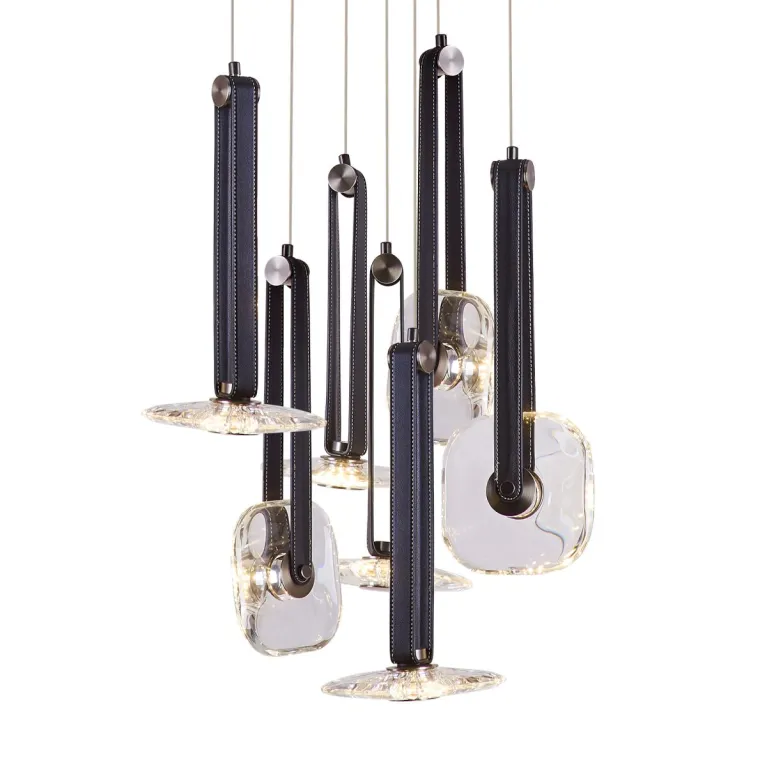 Подвесной светильник Delight Collection OD2553-7 black/clear