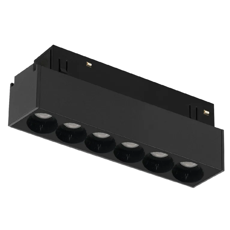 Трековый магнитный светильник iLedex Vision 4822-002-L120-6W-38DG-4000K-BK