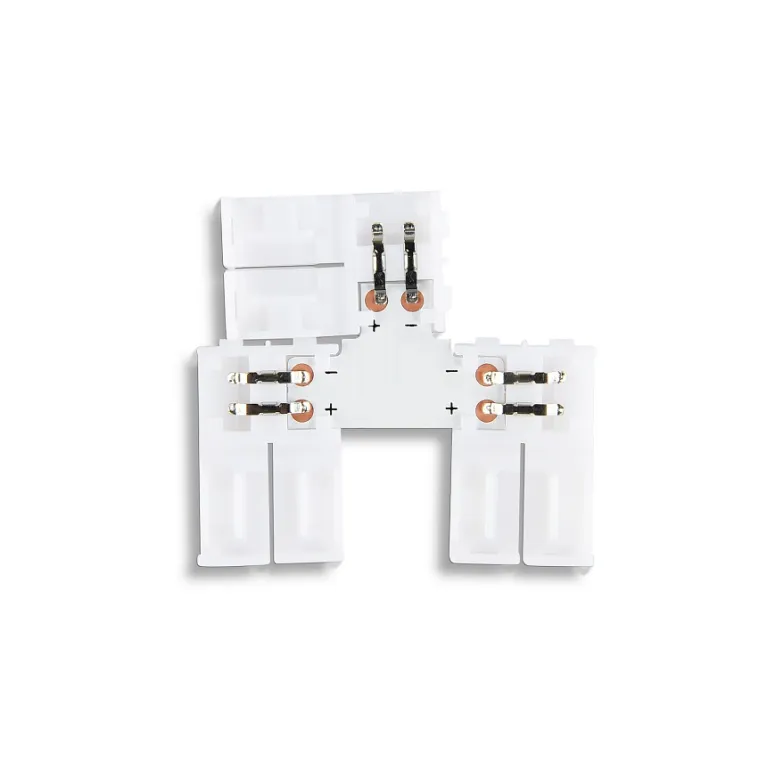 Соединитель T для светодиодной ленты Ambrella Light Illumination 2835 12/24V (2 конт.) (5шт) GS6901