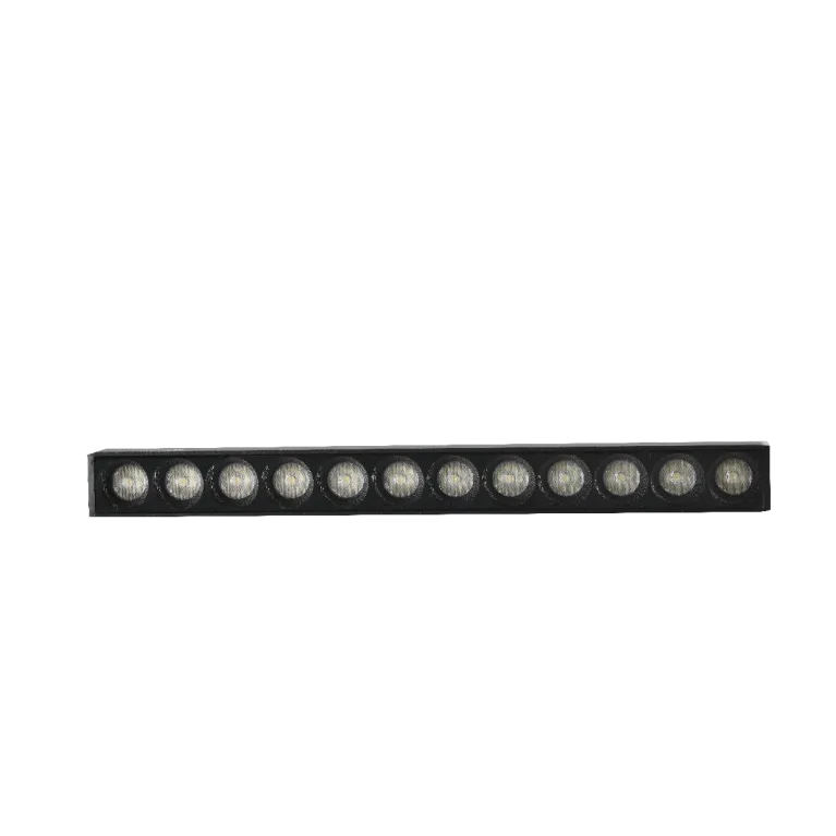 Трековый магнитный светильник iLedex Vision 4822-002-L235-12W-38DG-4000K-BK