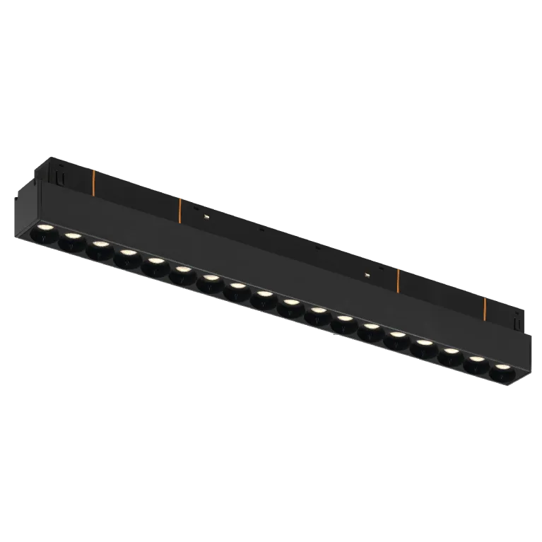 Трековый магнитный светильник iLedex Vision SMART 4822-002-L350-18W-38DG-BK