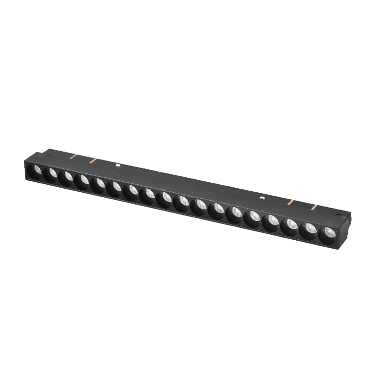 Трековый магнитный светильник iLedex Vision SMART 4822-002-L350-18W-38DG-BK