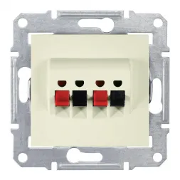 Аудиорозетка х2 Schneider Electric Sedna SDN5400147