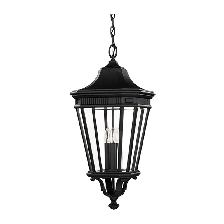 Уличный подвесной светильник Feiss Cotswold Lane FE-COTSLN8-L-BK