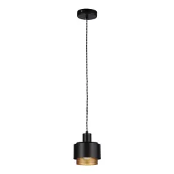 Подвесной светильник IMEX MD.0042-1-P BK+GD