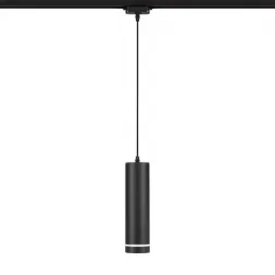 Трековый светодиодный светильник Eurosvet Topper 50163/1 LED черный