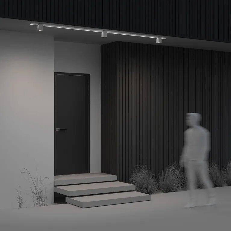 Уличный трековый светильник Maytoni Alfa Elasity IP O-TR01-3-S-16WW3K