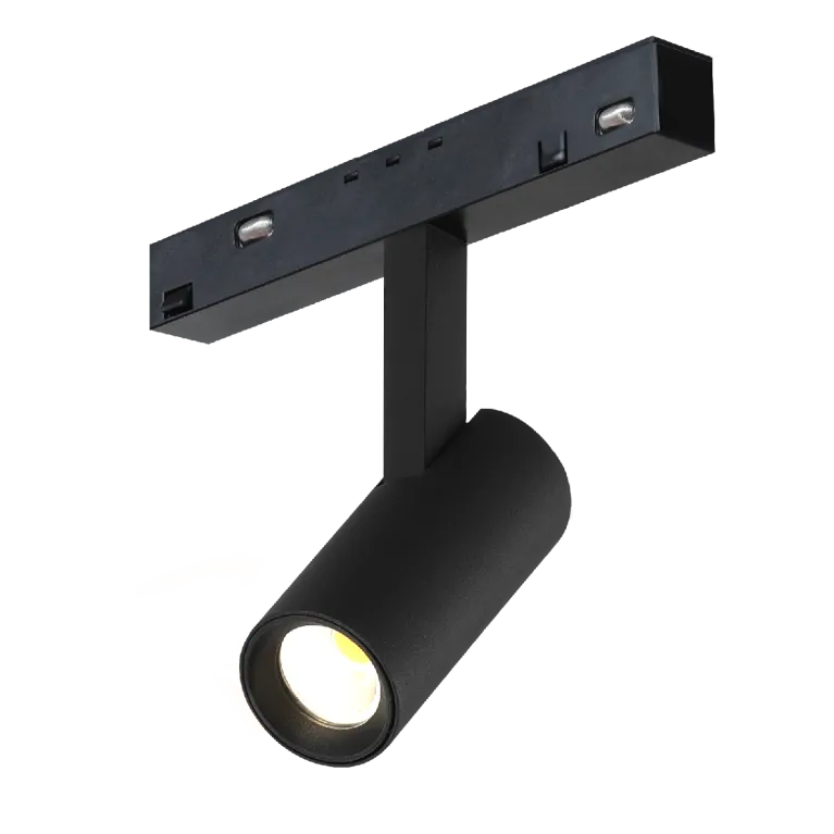 Трековый магнитный светильник iLedex Vision 4822-005-D34-8W-40DG-3000K-BK