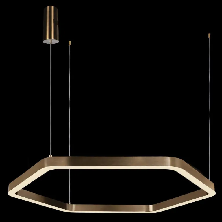 Подвесной светодиодный светильник Loft IT Titanium 10243L Gold