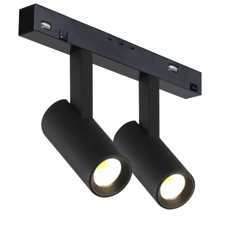 Трековый магнитный светильник iLedex Vision 4822-005-D34-16W-40DG-4000K-BK