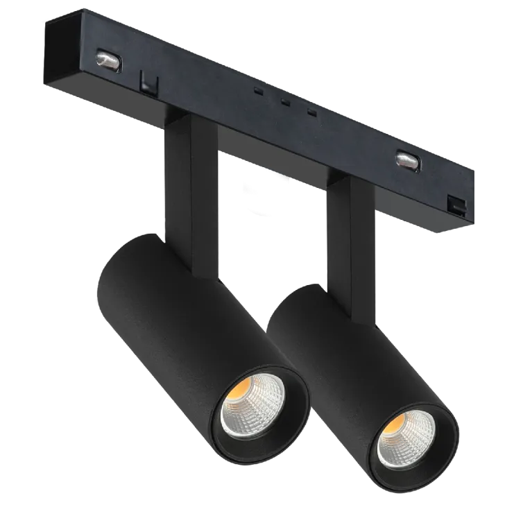 Трековый магнитный светильник iLedex Vision 4822-005-D34-16W-40DG-4000K-BK