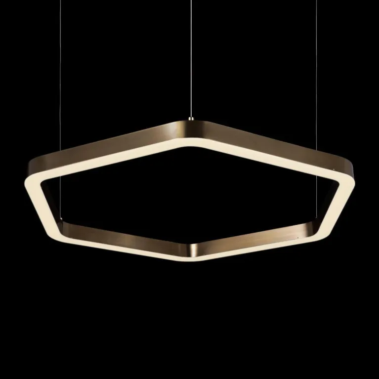 Подвесной светодиодный светильник Loft IT Titanium 10243M Gold