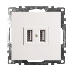Розетка USB 2-местная Stekker Катрин 39686