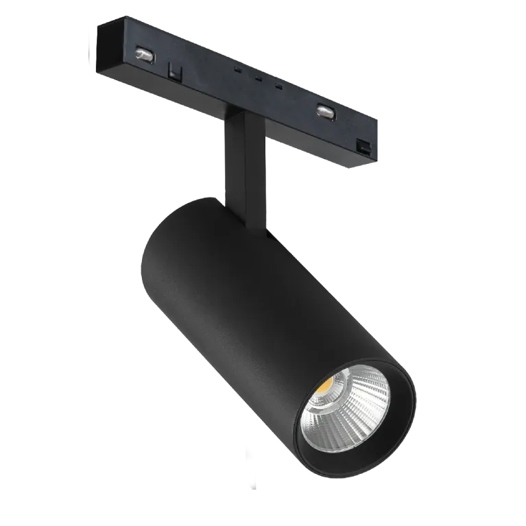 Трековый магнитный светильник iLedex Vision SMART 4822-006-D55-18W-38DG-BK