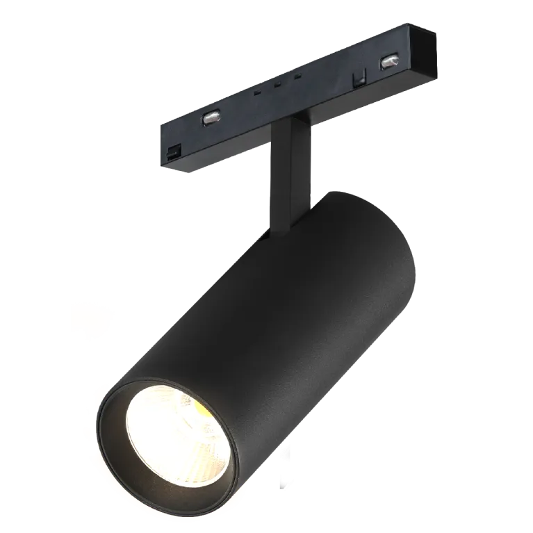 Трековый магнитный светильник iLedex Vision 4822-007-D75-30W-38DG-3000K-BK