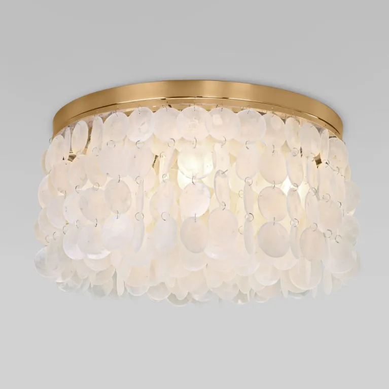 Потолочная люстра Eurosvet Sandra60084/5 латунь/перламутр Smart a071170