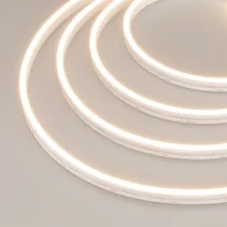 Лента герметичная Arlight MOONLIGHT-SIDE-A120-06x12mm 24V Warm3000 (9.6 W/m, IP65, 5m, wire x2) 0410