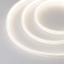 Лента герметичная Arlight MOONLIGHT-TOP-X320-11x7mm 24V Warm2300 (10 W/m, IP65, CSP, 5m, wire x2) 03