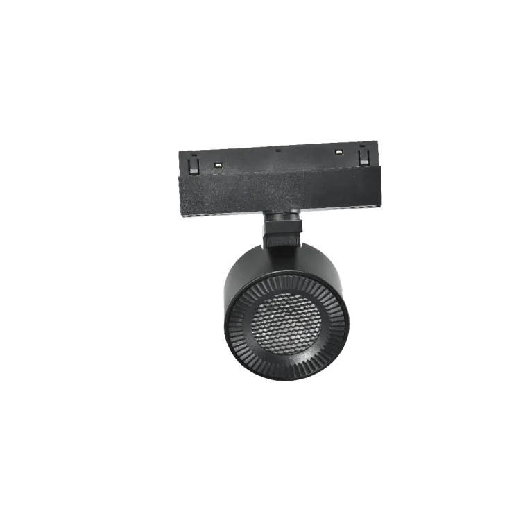 Трековый магнитный светильник iLedex Vision 4822-010-D82-12W-38DG-3000K BK (WALL WASHER)