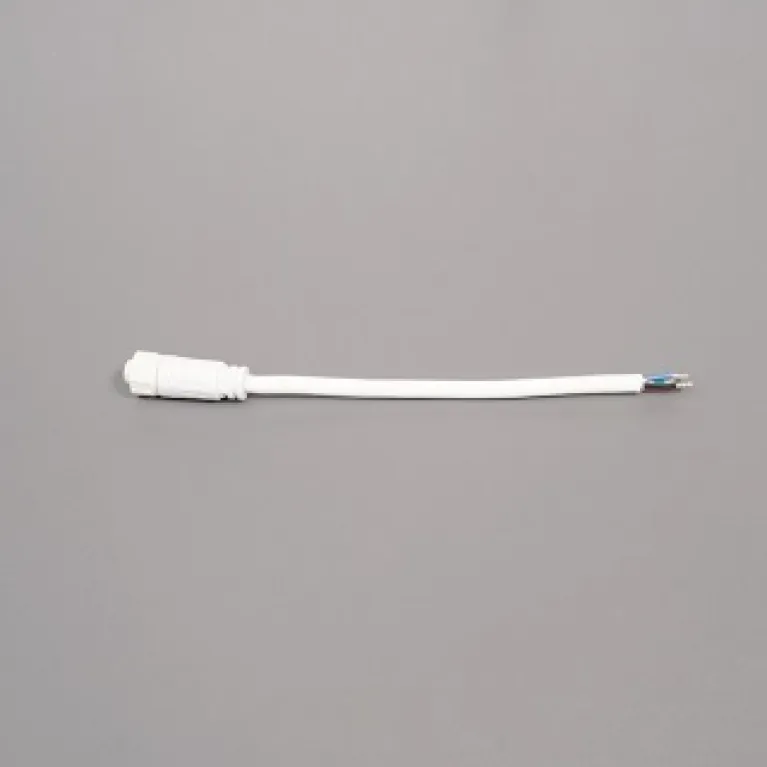 Коннектор питания Arlight MOONLIGHT-SPI/DMX-CON-POWER-MALE-WH (Arlight, IP67 Пластик, 3 года) 041021