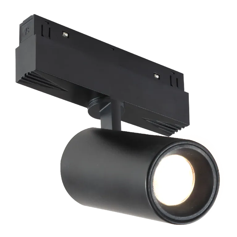 Трековый магнитный светильник iLedex Vision 4822-011-D45-8W-38DG-3000K-BK
