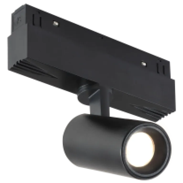 Трековый магнитный светильник iLedex Vision 4822-011-D45-8W-38DG-3000K-BK