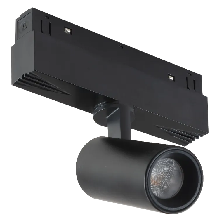 Трековый магнитный светильник iLedex Vision 4822-011-D45-8W-38DG-3000K-BK